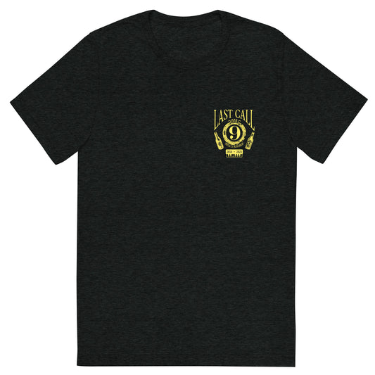 Bar Nine “Last Call” Tee – Farewell Edition - Black+Yellow