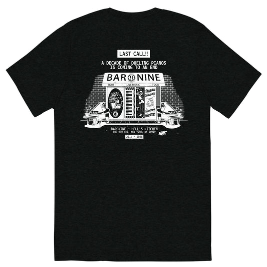 Bar Nine “Last Call” Tee – Farewell Edition - Black