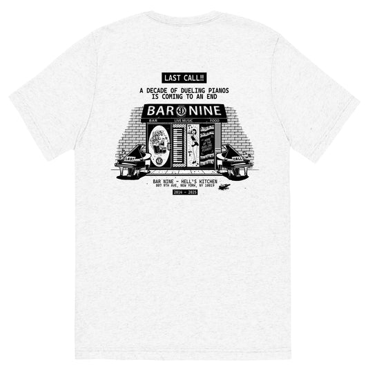 Bar Nine “Last Call” Tee – Farewell Edition - White
