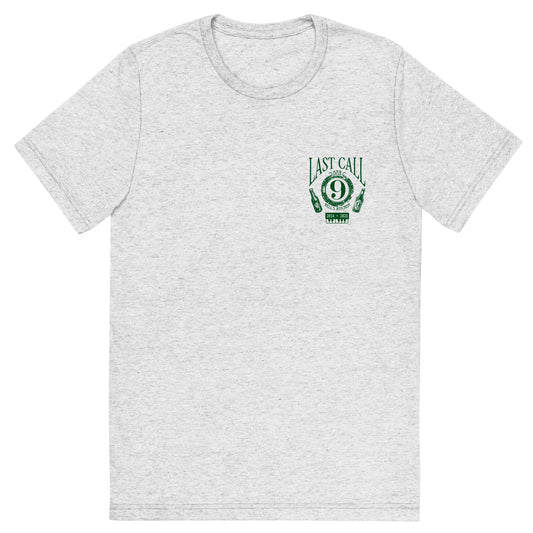 Bar Nine “Last Call” Tee – Farewell Edition - Grey+Green
